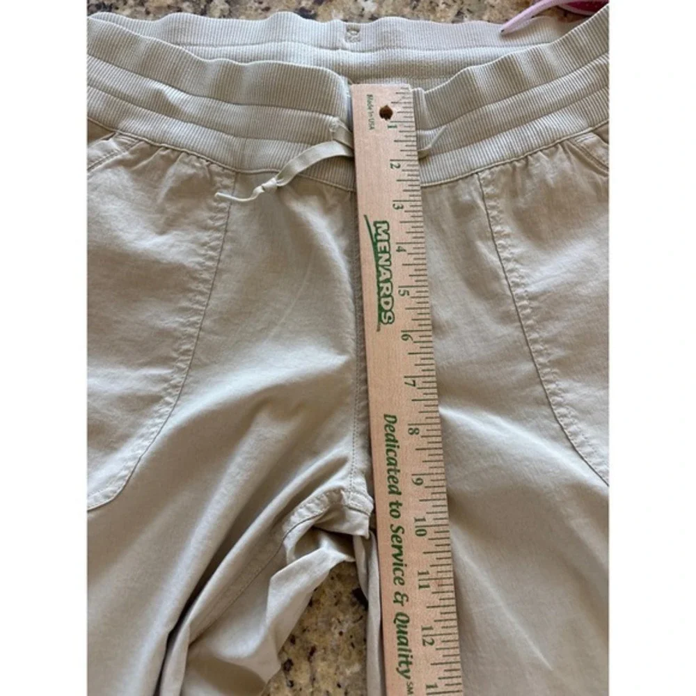 Duluth Trading Dry-on-the-Fly Cargo Pants Tan‎ hiking draw string 12 x 33 60755